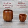 Japanese Jujube Wood Sake Cup