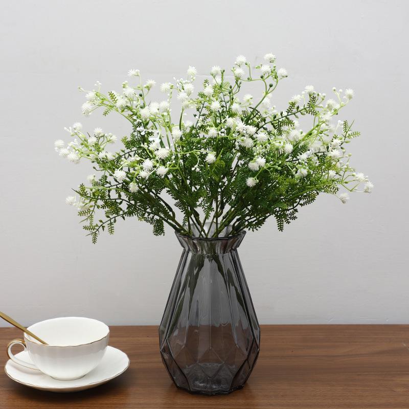 Simulation Plant Bundle Full of Star Home Decoration Wedding Simulation Flower Bundle 5 Fork Sea Urchin Fake Flower