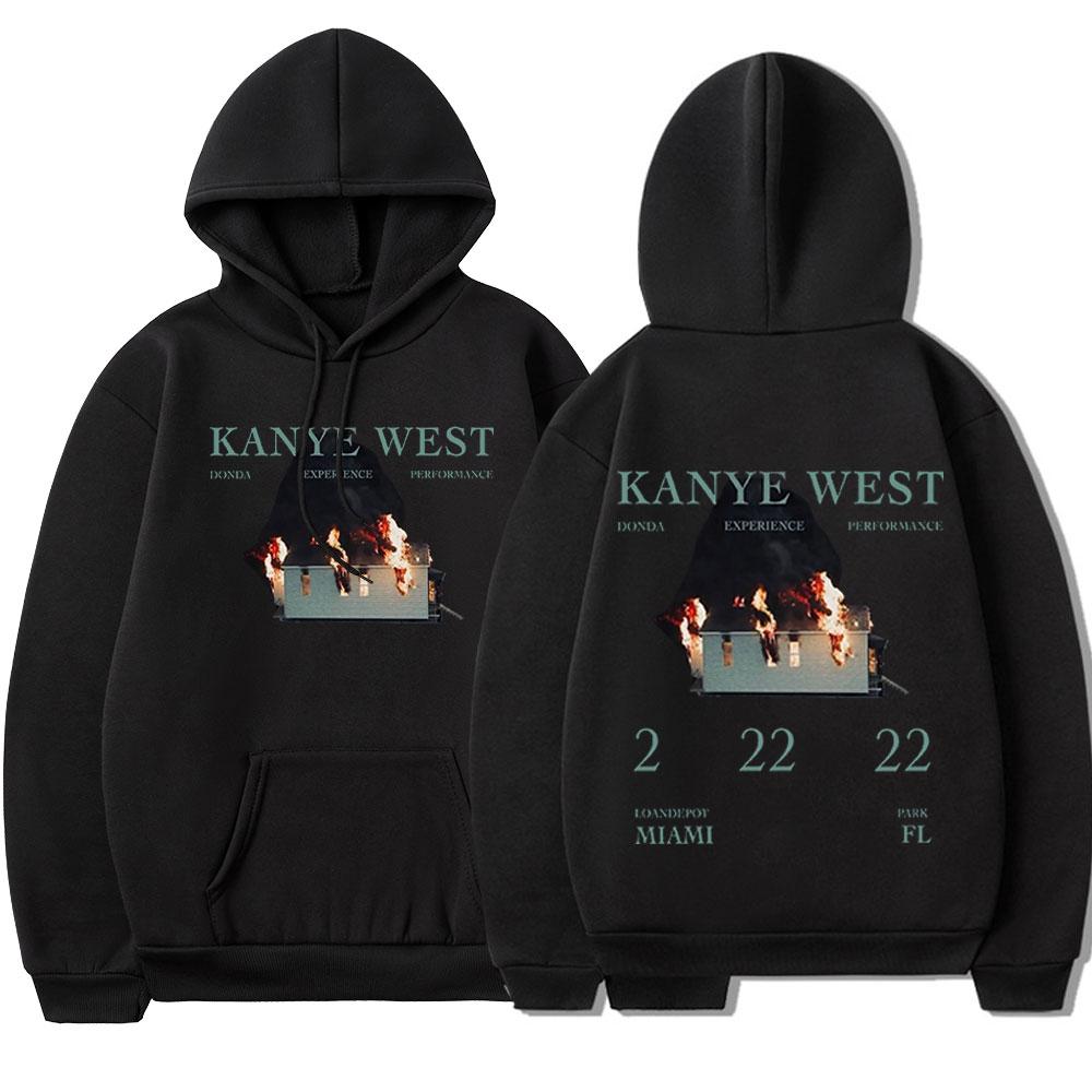 

Новинка 2022 года, толстовка с капюшоном в стиле хип-хоп, Kanye West, винтажные пуловеры с двусторонней графикой 90-х годов, хлопковые толстовки оверсайз с капюшоном, уличная одежда унисекс