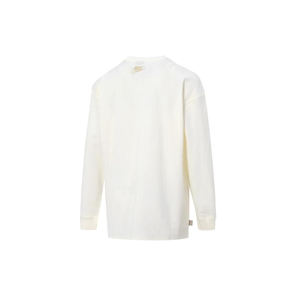 Nike Sweatshirts Women's White Crew Neck Moderate Regular FV3976-121