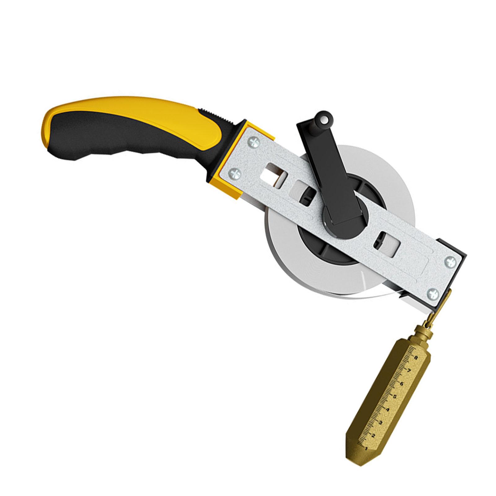 

Рулетка для измерения уровня нефтяного резервуара, высокоточная, прозрачная шкала, линейка для измерения уровня нефти для судов, 10 м