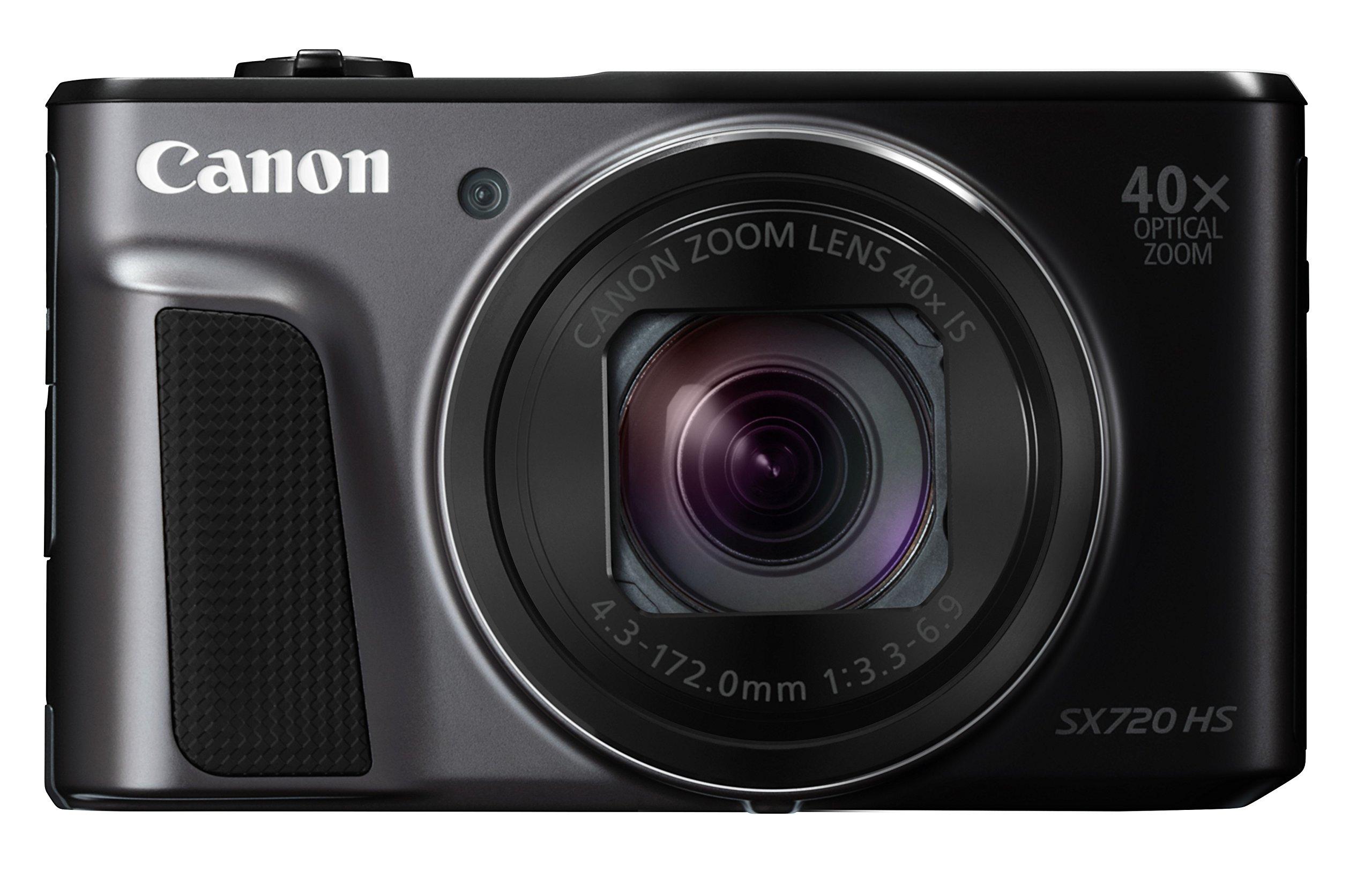 

Цифрова камера Canon PowerShot SX720 HS Black 40x Optical Zoom PSSX720HSBK чорний