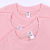 Camiseta de Hombre de Color Sólido con Cuello Redondo, Estilo Americano, Corte Holgado, Manga Corta, Ropa de Verano