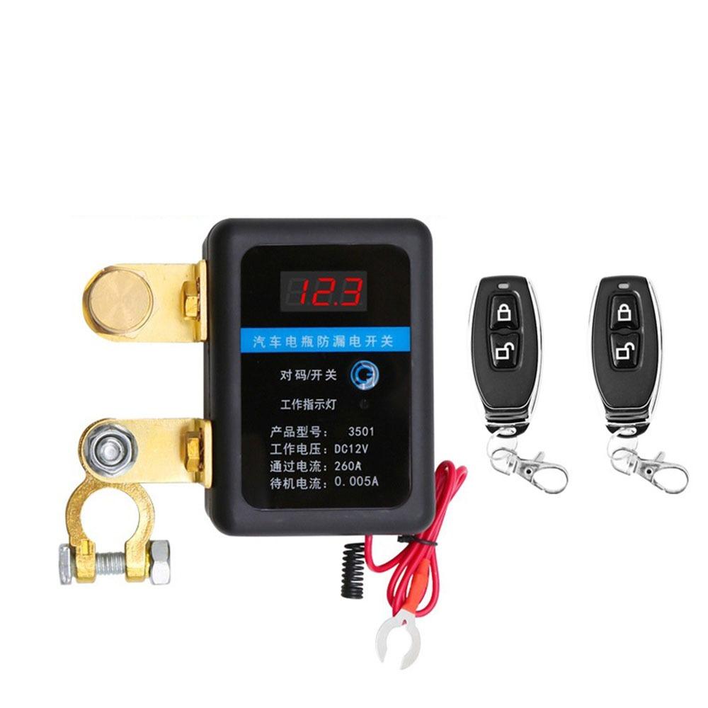 260A Automatic Power Shut Off Switch Car Remote Battery Cut Off Switch  for Car Truck SUV