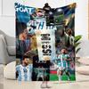 Messi 428 Decke Langlebiger Komfort Perfekt für Picknicks Stuhl Büro Vier Jahreszeiten Universell Modernes Geschenk für Reisen Zuhause Geburtstage