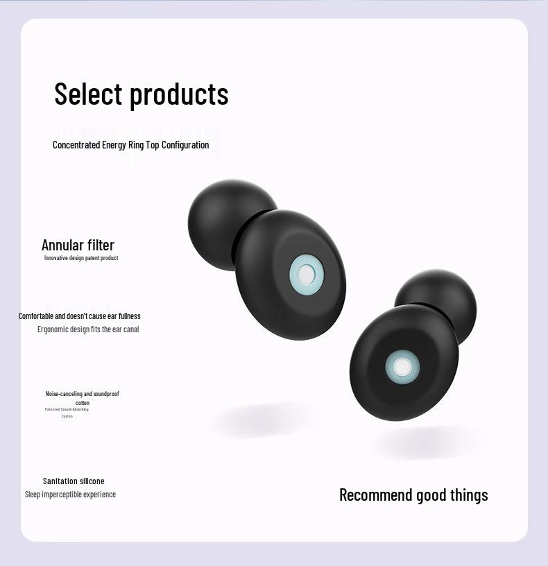 Noise-Blocking German Earplugs: Ultimate Sleep & Study Solution Against Snoring & Disturbance
