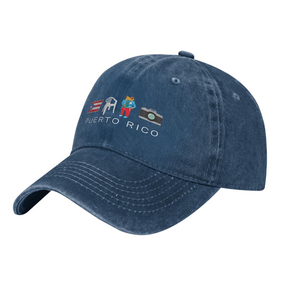 Puerto Rico DTMF Bad Bunny Baseball Caps Debi Tirar Mas Foto Denim Caps Hat Vintage Outdoor Activities Adjustable Fit