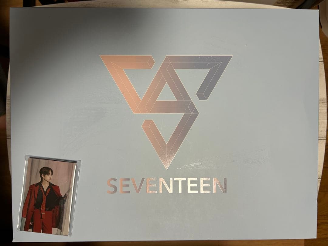 

[USED] Seventeen Mini Luggage Case with Trading Cards