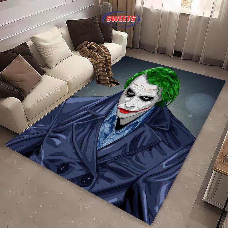 

New arrival! Classic Joker Carpet, Living Room Bedroom Office Area Children s Room of Choice, Non-slip Machine Washable Mat Gift 40x60cm (16x24in)