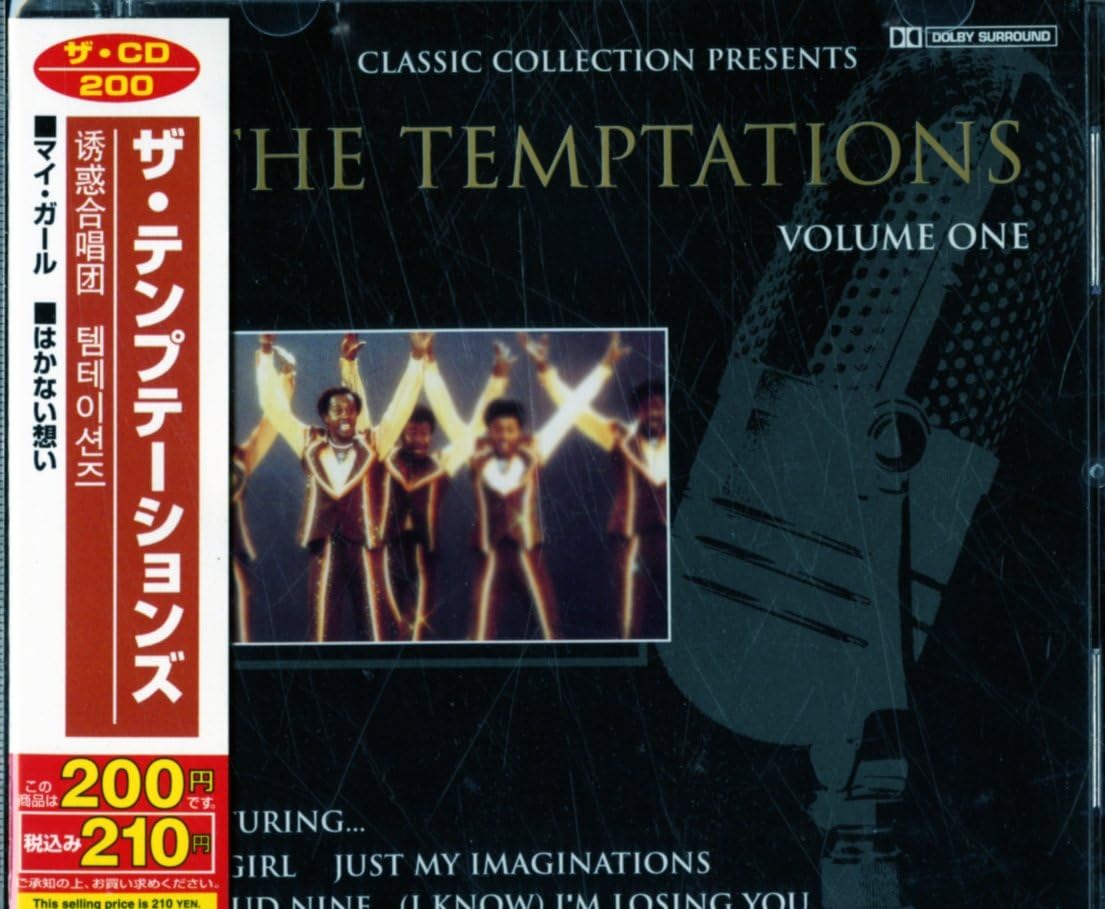 

CD TEMPTATIONS - The Temptations My Girl Ephemeral T GFS020252 Япония Соул/Фанк Б/У