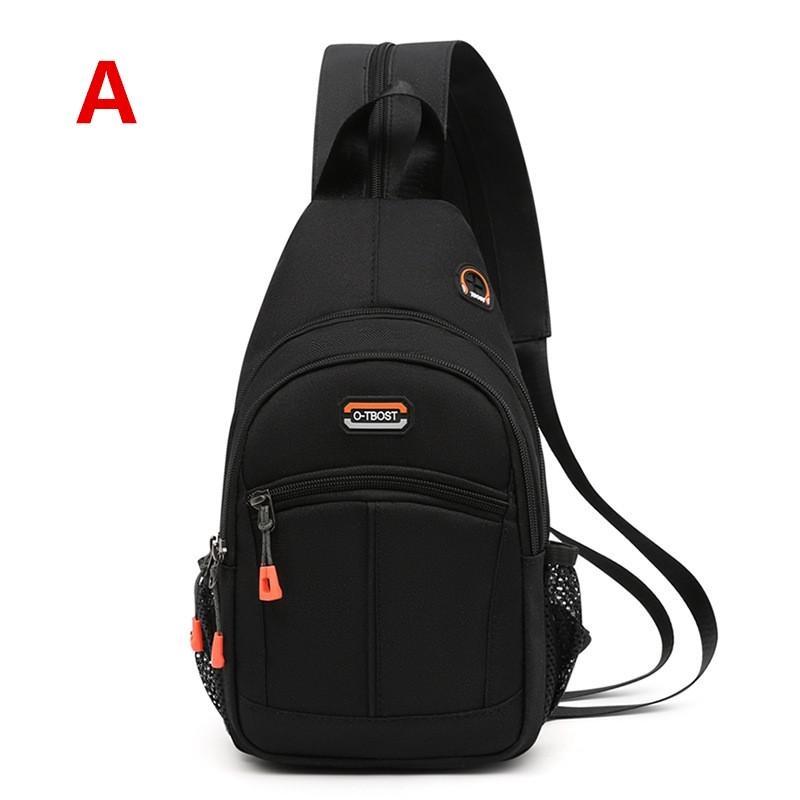 Новая тенденция большая вместительная сумка на плечо одно плечо через плечо двойное плечо многофункциональная ткань Оксфорд уличная студенческая нагрудная сумка 1269₽