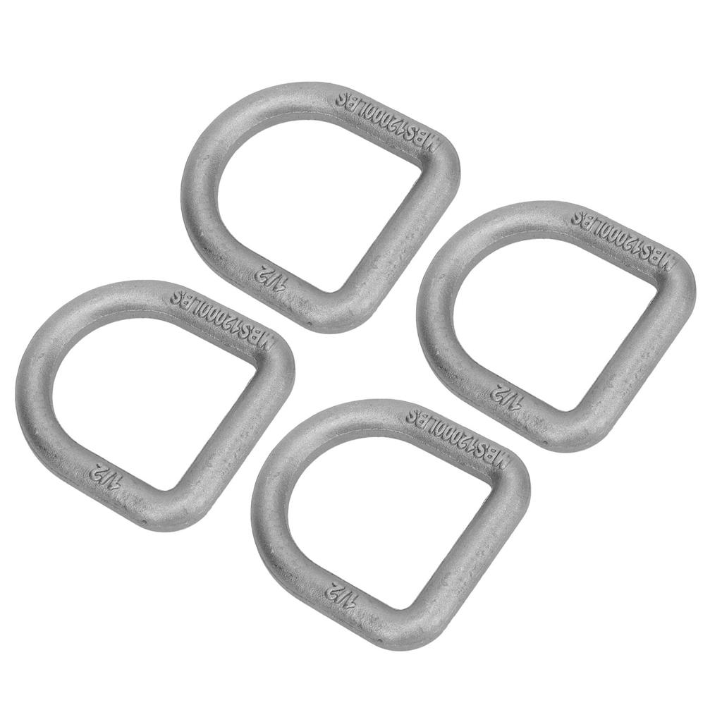 Trailer D-Rings, Heavy Duty and Reliable Trailer Welded D-Rings Set of 4