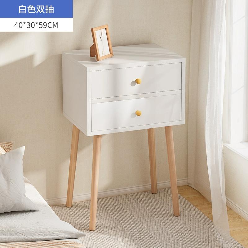 Nordic Simple Bedside Cabinet Modern Bedside Storage Cabinet Mini Storage Shelf Bookcase Cabinet Bedside Table