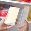 1 Set 250ml Butter Box Container with Cutting Board Cheese Storage Organizer Kitchen Serving Tool for Baking