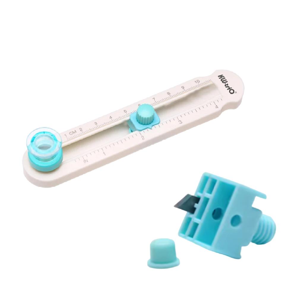 2-20cm Circle Cutter,Circular Paper Cutter Trimmer Rotary Craft Cutting Tools,DIY Round Cards Knife For Home Study Offices