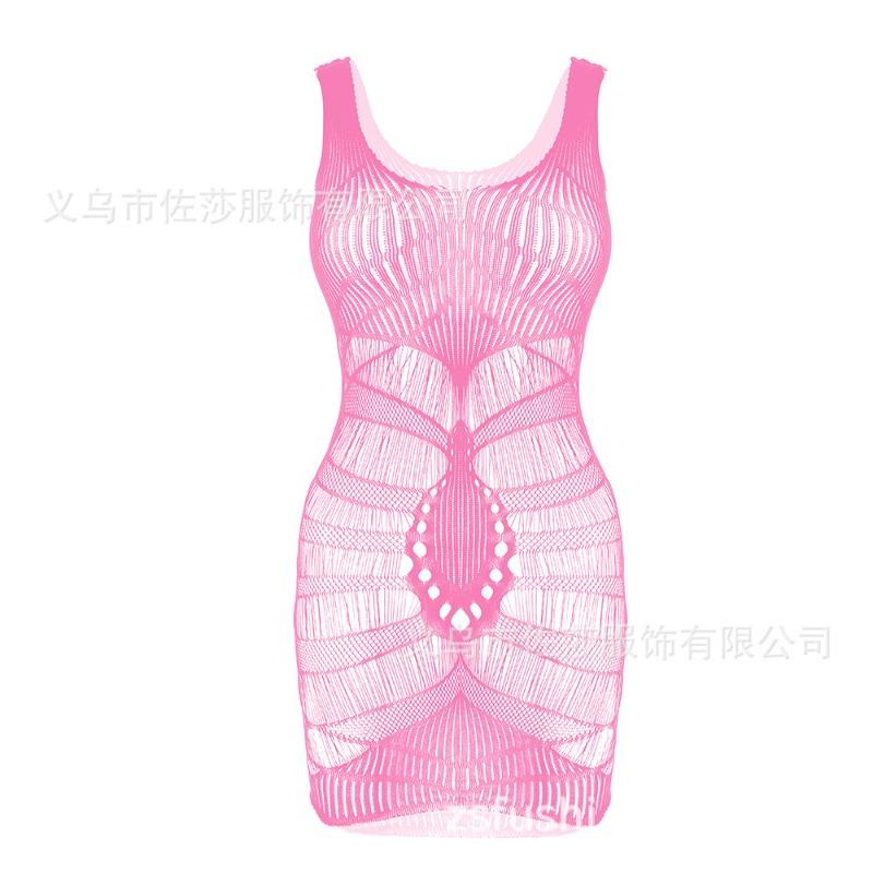 Sexy Underwear Women's Suspenders, Sexy Hollow Hip Skirt, Breast Mesh, Jacquard Perspective