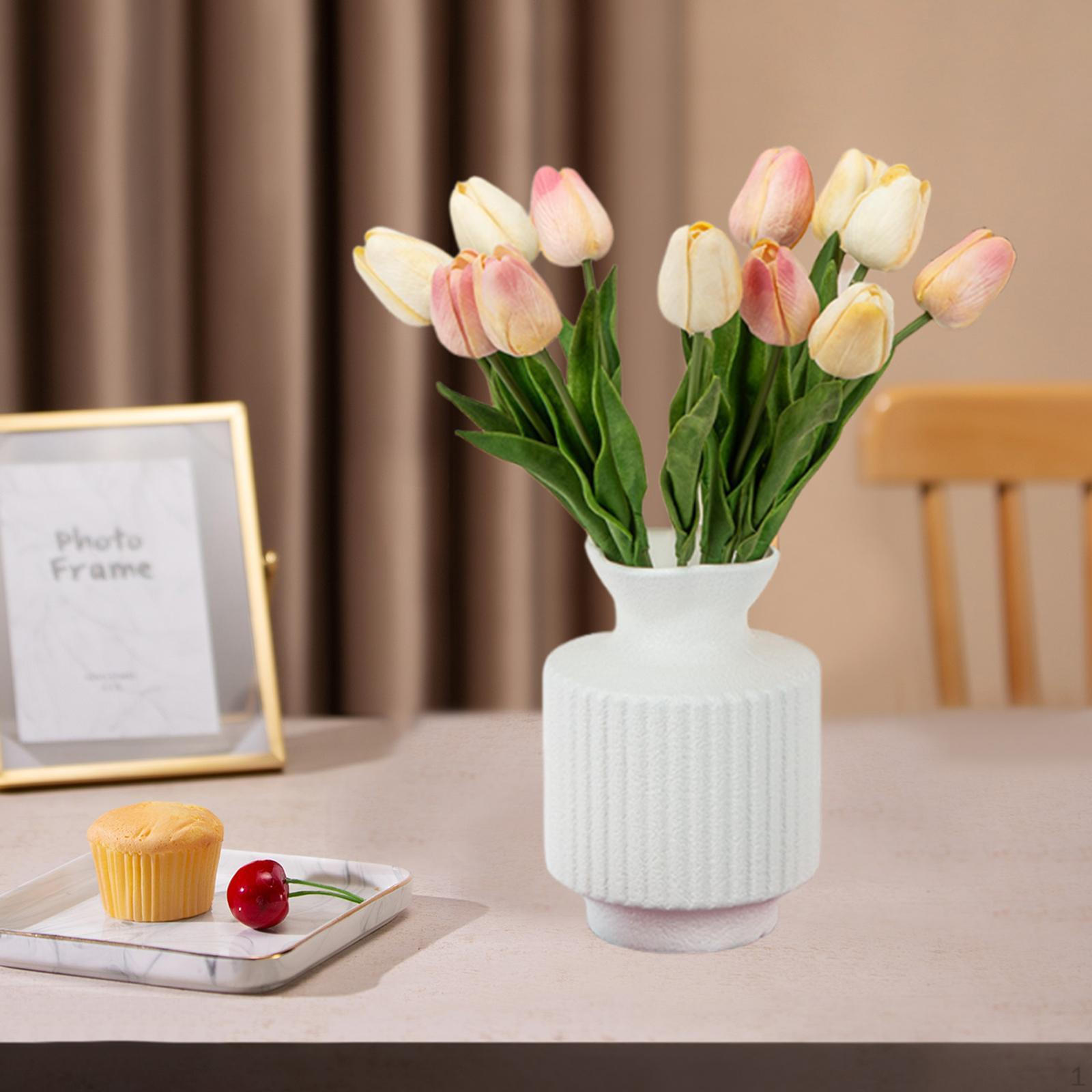 

Flower Vase Decorative Birthday Gift Desktop Ornament Floral Arrangement Pot for