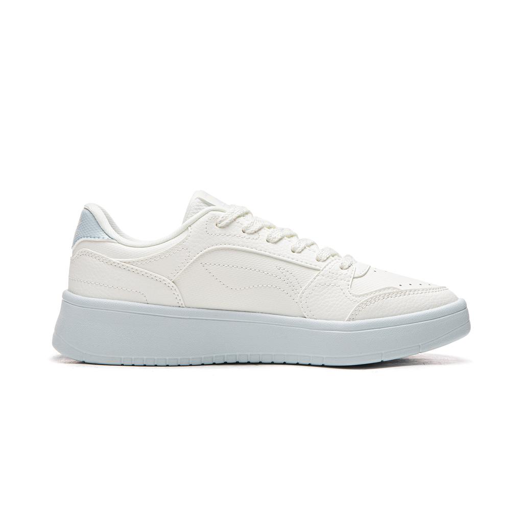 Li Ning Sycee V4 Low top Skateboard Shoes Women's White Blue AGCW082-3