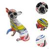 Animal Figurine Chihuahua Pup Ornament Decor Souvenirs Gifts Desktop Graffiti Dog Sculpture