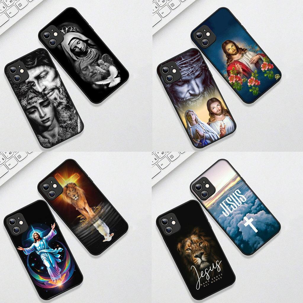 Cover for Motorola Moto Edge 50 30 One Fusion 40 neo Ultra Pro 20 Lite G50 G85 G84 E15 E14 Phone Case God Jesus Judah Cross