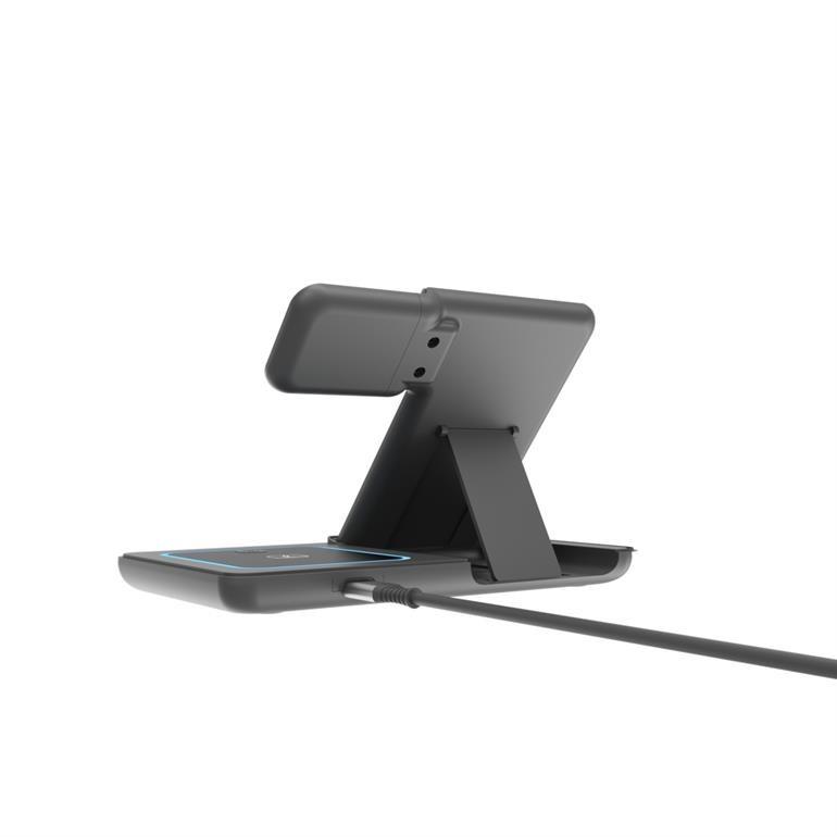 Wireless Charger 3in1 15W Apple-Iphone, Watch, Airpods Black