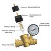 Adjustable RVs Water Pressure Reducer Valves For Long Lasting Performances Professional Copper Pressure Regulator Valves