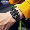 Sanda Waterproof Multifunctional Sports Watch with Temperature Alarm & Fashionable Design