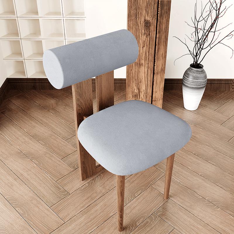 Egyptian Velvet Chair Covers Cylinder Backrest Hippo Chairs Seat Protector Dust Slipcover For Home Dining Room Decor