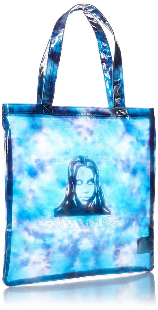 X-girl Angel Face Clear Tote Bag (105202053005), Blue