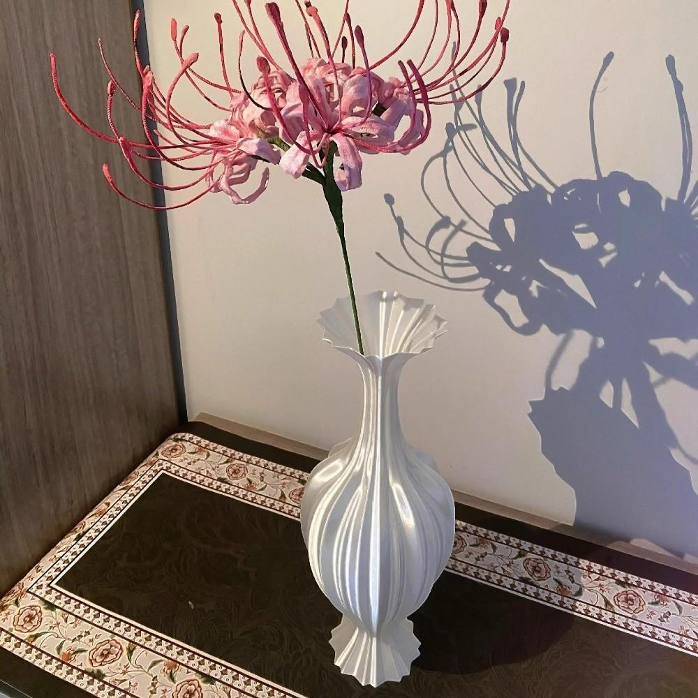 Minimalist Design Modern Vase Creative Abstraction Style Flower Arrangement Vase Home Decoration Ornaments 3D Printed Vase