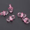200Pcs Acrylic Pacifier Baby Nipples Baptism Birthday Gift   Decoration Accessories