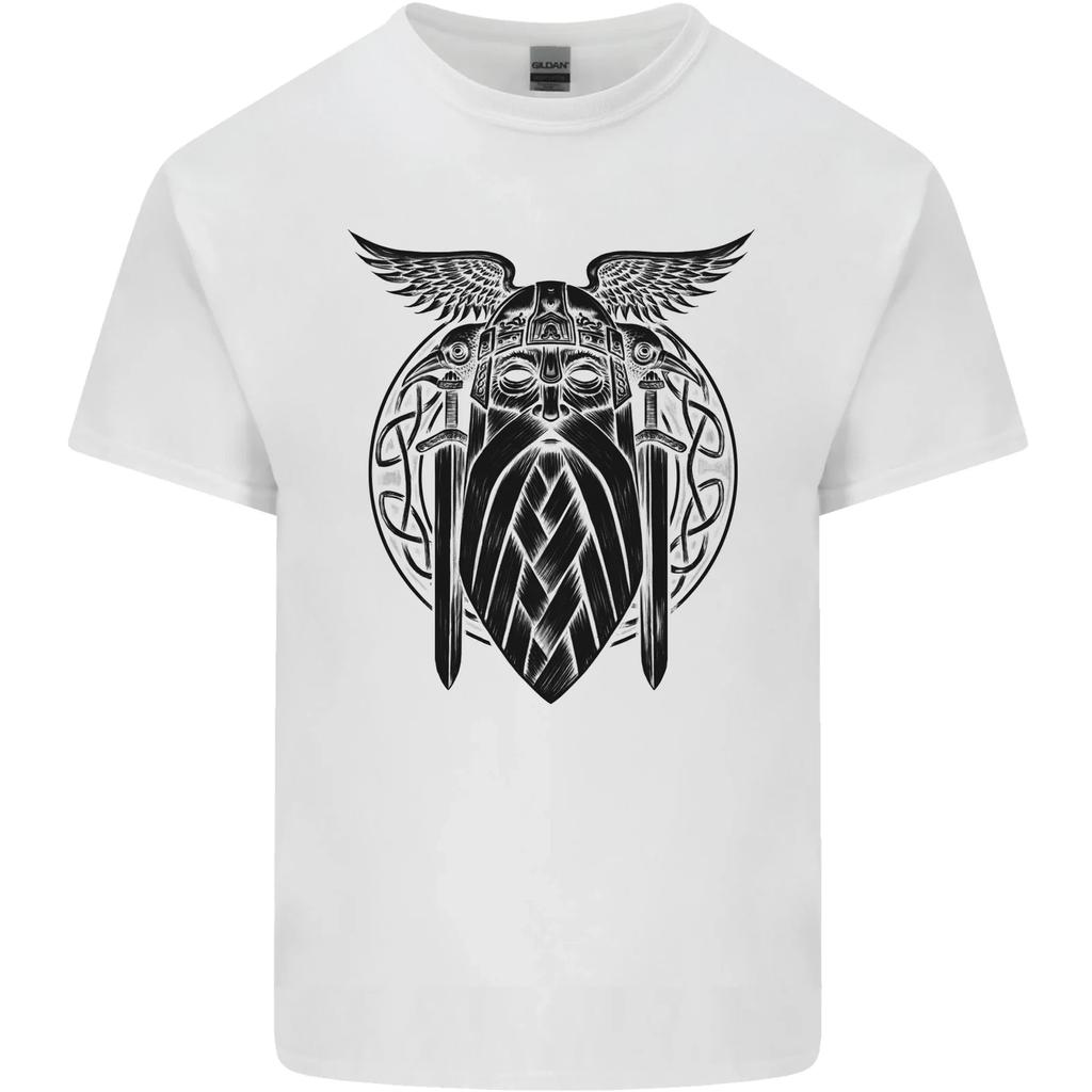 Odin The Vikings Valhalla Thor Gym Nordic Kids T-Shirt Childrens