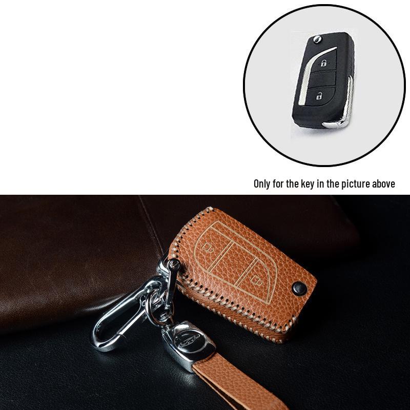 Corolla Nappa Leather Key Case for Toyota RAV4/Levin/Camry/Venza XLE