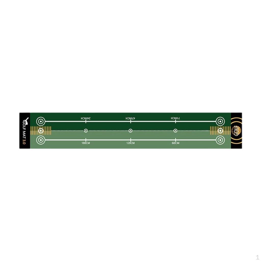 Tappetino per Putting da Golf per lo Sviluppo delle Abilità Allenatore Portatile per Uso Interno ed Esterno