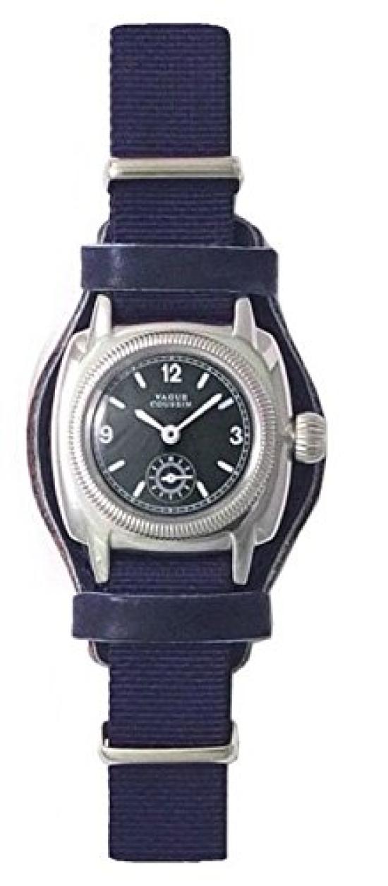 

[Vague Watch Company] Наручные часы COUSSIN MIL (Подушка Мил) GUIDI & ROSELLINI с кожаной основой CO-S-007-05NV Синий