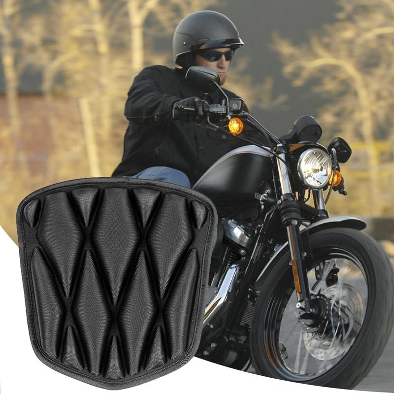 Motorcycle Seat Cushion Comfortable Motorbike Pad 3D Comfortable Breathable Cover Cushion Soft Sitting Support For Men Women