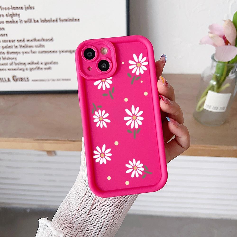 Amazon Popular Small Daisy Mobile Phone Case 16 Apple 15pm Anti-drop iPhone14 Protective Case 13 Soft Case 12pm