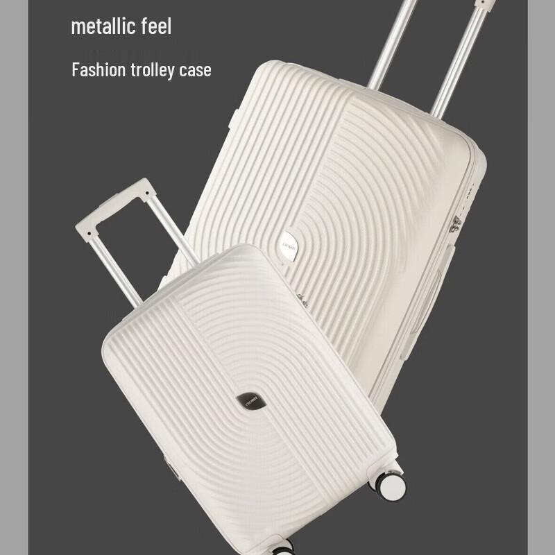 CROWN Mala de Viagem Expansível para Negócios CROWN CF2036A de 28 polegadas
