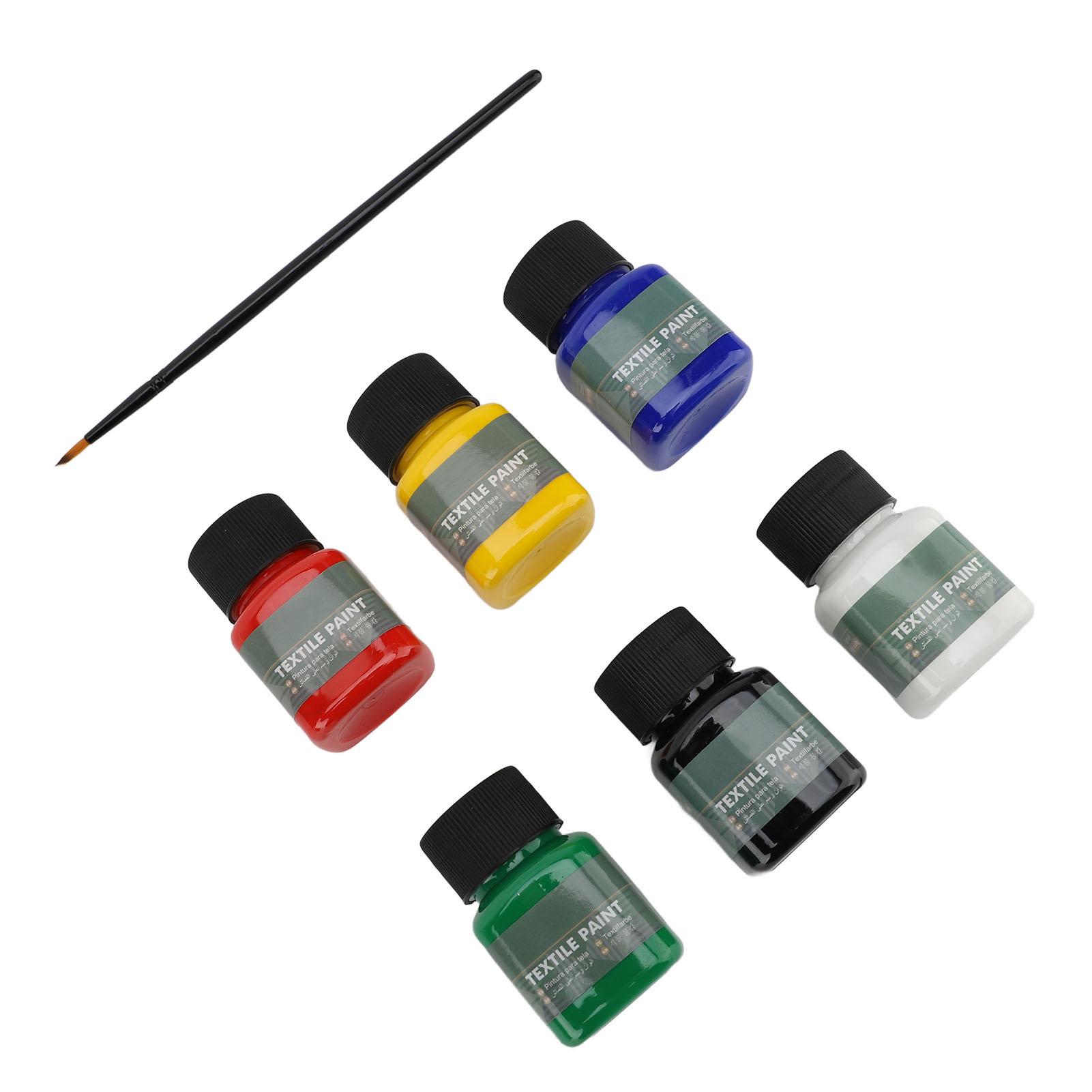 

Набор из 6 цветов краски, водостойкая, устойчивая к УФ-излучению, устойчивая к протечкам, для начинающих профессионалов YL0641 6