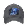 Furina Genshin Impact Denim Fabric Cap Casual Baseball Caps Adjustable Hat Summer Unisex Baseball Hats