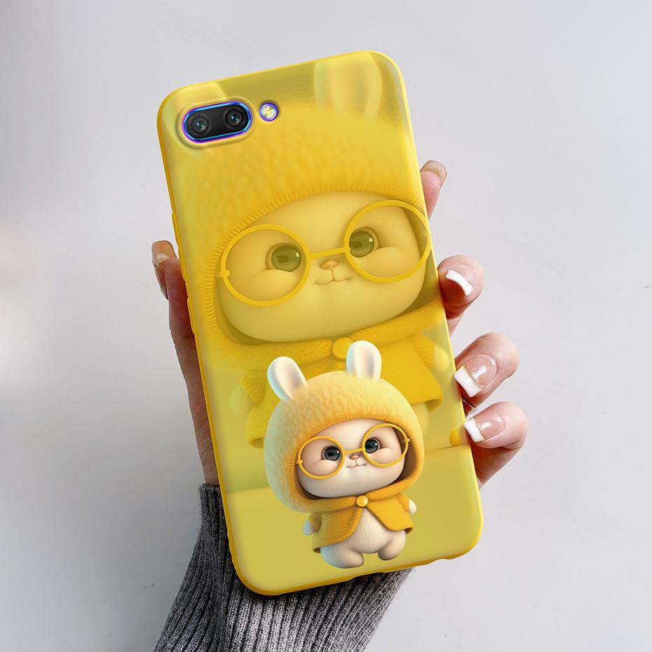 For Huawei Honor 10 Case COL-L29 Silicone Soft Panda Cover For Huawei Honor 10 Phone Case On Huawei Honor 10 Back Cover Bumper