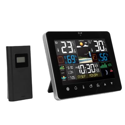 Digital Indoor Outdoor Thermometer Hygrometer Color Display   Weather Forecast Station for Home with Wireless Outdoor Sensor