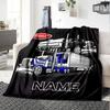 Peterbilt Trucks And Trailers Design Artwork Multipurpose Customizable Blanket Personalized Text Warmthful Decor Throw For Sofa Couch Office Bed