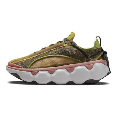 Flyknit Bloom Bronzine Dames Sneakers Groen Peer Donker-Rook-Grijs FD2149-300