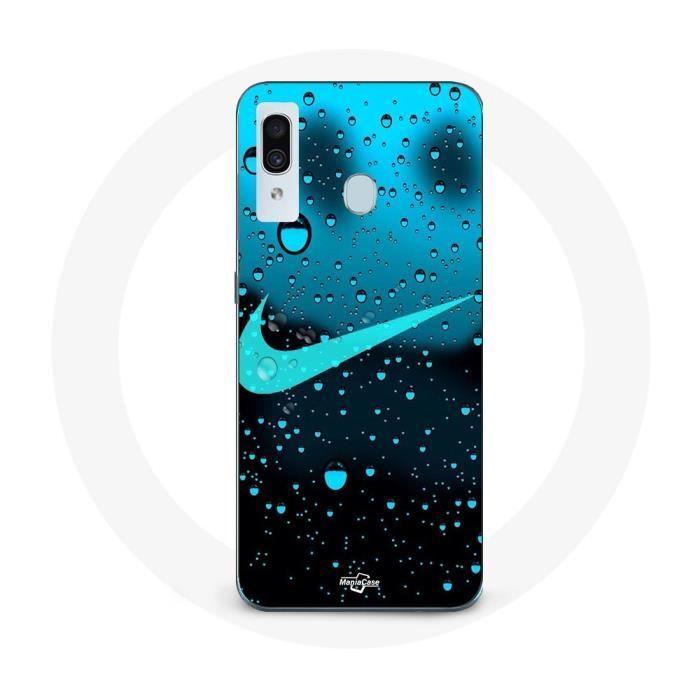 Coque Maniacase pour Samsung Galaxy A40 Nike goute d'eau