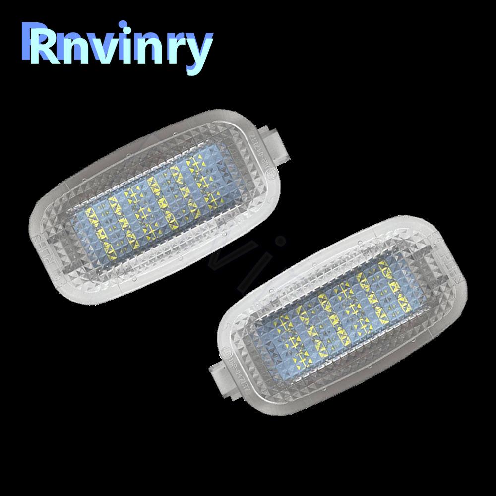 2x LED Luggage Compartment Interior Light Luggage Trunk Lamp For Mercedes Benz W164 X164 W169 C197 W204 X204 W212 W216 W221 R230