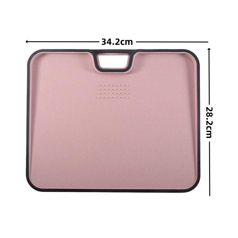 Wheat Straw Cutting Board Vegetable Meat Chopping Board Hanging Hole Spillover Prevention Kitchen Accessory Garlic Grinding