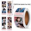 CORTIS Square Creative Sticker Roll: Korean Mobile Phone Gift Decoration, Sealing, and Journaling Tape.