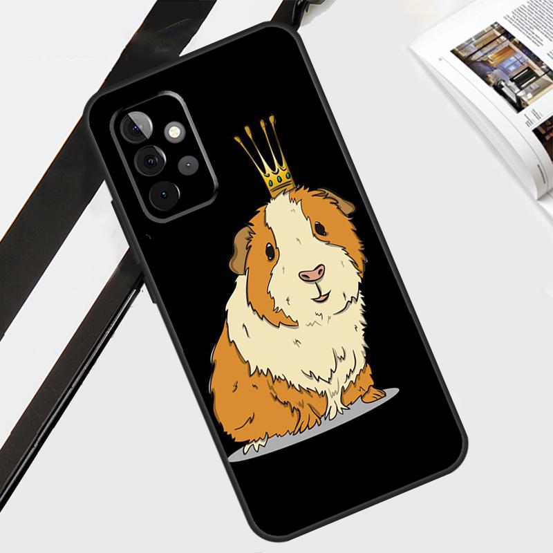 Funny Guinea Pig Case For Samsung Galaxy A55 A35 A15 A56 A36 A26 A16 A06 A54 A34 A14 A12 A22 A32 A52 A13 A53