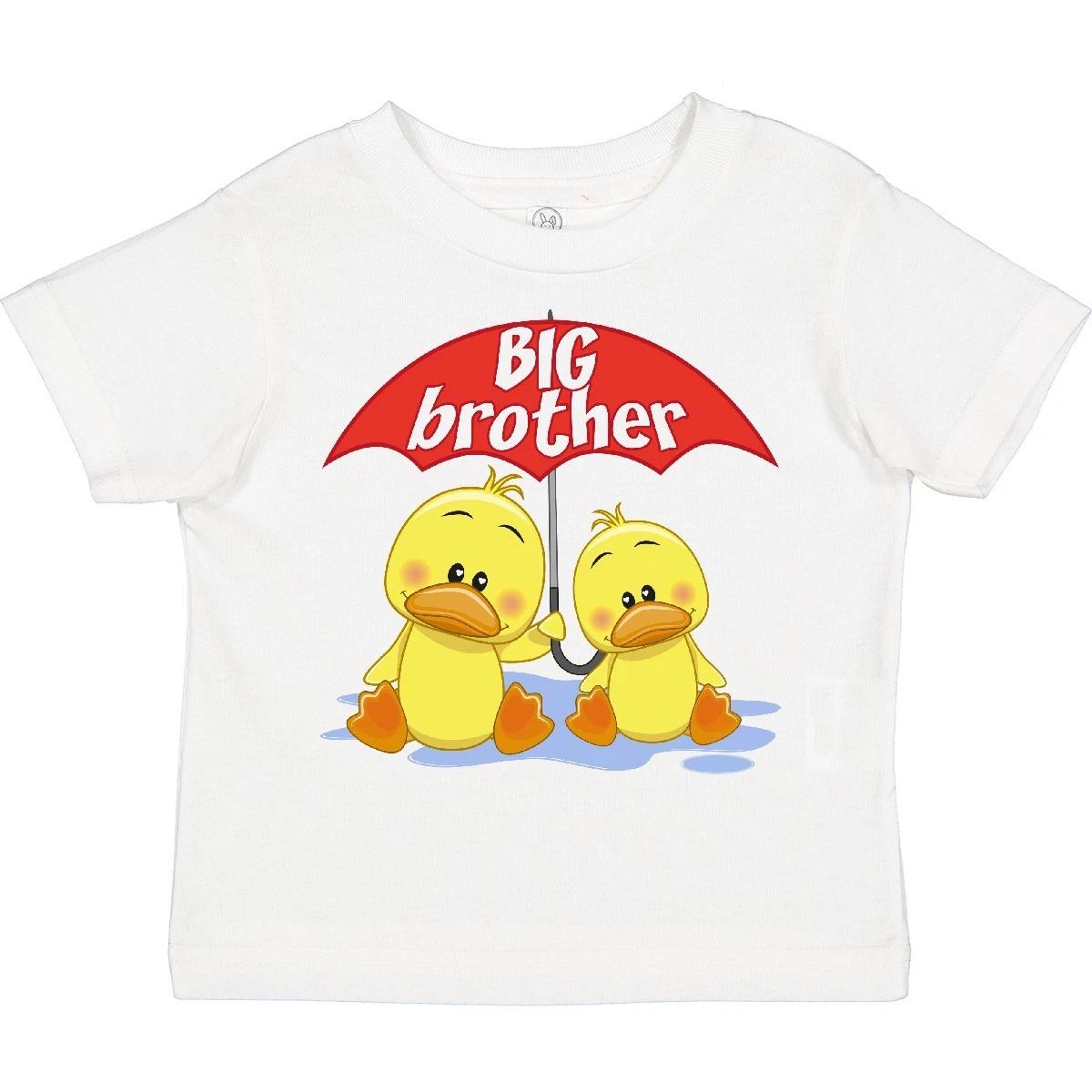 Inktastic Big Brother Duck Toddler kids boys T-Shirt Duckling Cute Child Preschooler Kid 160